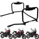 Suporte Baú Lateral Monokey Cb 500x 2024+ Nx500 2025+ Bráz