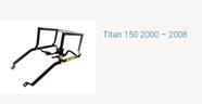 Suporte Baú Reforçado Honda Titan 150 / 125 2000 até 2008 Forteck