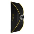 Suporte Bowens de fibra esterlina Softbox Glow ParaSnap 16 x 48