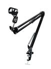 Suporte,Braço Articulado,haste Flexível P/microfone gravação,rádio c/ 80 cm,aço