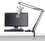 Suporte,Braço Articulado,haste Flexível P/microfone gravação,reforçado c/ 100 cm