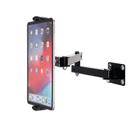 Suporte/Braço Articulado p/Fixar iPhone,Tablet Ipad,Samsung em Parede,Inclinação/Rotação,Aço,Preto