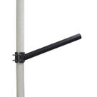 Suporte Braço Taschibra Para Luminária Poste 45Cm Preto Suporte Braço Taschibra Para Luminária Poste 45Cm Preto
