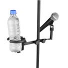 Suporte C10 Ask Duplo Para Microfone E Bebida No Pedestal Cor Preto Suporte C10 Ask Duplo Para Microfone E Bebida No Pedestal Cor Preto