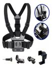 Suporte Cabeça Helmet Head Strap E Peito 4k Hero 4