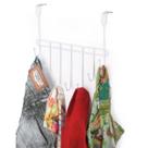 Suporte Cabideiro de Porta com 7 Ganchos para Roupas Toalhas Organizador Quarto Banheiro Arthi