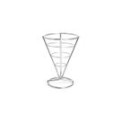 Suporte Cachepot Cone Inox Decoraçao Flor Vela Mesa Buffet