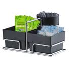 Suporte Café Porta Sachês De Chás Açúcares Colheres Aço