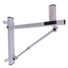 Suporte caixa vector tpr10b 20kg branco p/parede c/regulagem de inclinacao