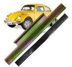 Suporte Calha Vidro Porta Fusca Todos + Borracha