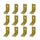 Suporte Cantoneira L 25x25 Móveis Prateleiras 12pçs - NV690