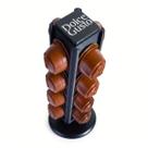 Suporte Cápsula Dolce Gusto Vertical Rotativo Luxo Giratório Cor:Preto