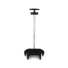 Suporte carrinho avulso mochila mala 1 T haste aluminio 45cm - Preto Suporte carrinho avulso mochila mala 1 T haste aluminio 45cm - Preto