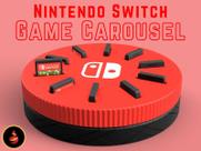 Suporte Carrossel para Jogos Nintendo Switch 3d com rolamento abec
