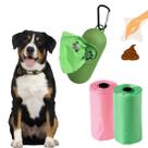 Suporte Cata Caca Higiênico Para Fezes Cães Gatos Com 2 Rolos Refil