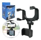 Suporte Celular Automotivo Articulado P/ Encaixe Retrovisor