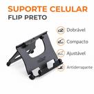 Suporte Celular Dobrável Ajustável Portátil Antiderrapante Universal para Mesa Escritório