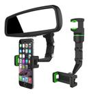 Suporte Celular P/ Retrovisor Mesa Encosto Ajustável 360 Suporte Celular P/ Retrovisor Mesa Encosto Ajustável 360