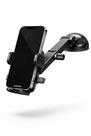 Suporte Celular Para Carro Fixa Painel Saída Ar e Retrovisor com ventosa material rígido braço telescópico estendível aplicativos carros caminhões