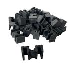 Suporte Clip Adaptador para Hashi - Preto - Kit Com 1000pçs