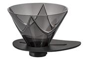Suporte Coador Hario Mugen Acrílico Preto V60 - 02 - 1-4 Xíc Suporte Coador Hario Mugen Acrílico Preto V60 - 02 - 1-4 Xíc