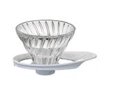 Suporte Coador Hario Vidro Branco V60-01 - 1-2 Xíc