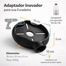 Suporte Coletor De Pó Para Furadeira Parafusadeira Adaptador Garrafa Pet Prático e Eficiente Furar