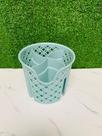 Suporte Com 4 Divisórias para Colocar Talheres Canetas Pinceis Pentes 14CMX12CM 8162
