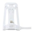 Suporte Com Carregador Lightning Newlink Branco Ss200
