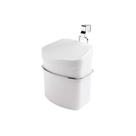 Suporte com Lixeira Plástica 2,5L para Porta de Armário Linha Organizare Future