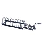 Suporte com roda para anilhas horizontal