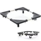 Suporte com Rodinhas Ajustavel Geladeira Fogao Maquina de Lavar Eletrodomestico Base Antiderrapante Resistente Suporte com Rodinhas Ajustavel Geladeira Fogao Maquina de Lavar Eletrodomestico Base Antiderrapante Resistente