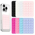 Suporte com Ventosa para Celular Giumel 8 Peças em Silicone