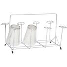 Suporte Copo Para Mesa 8 Copos 18X30Cm