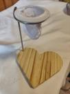 Suporte Coração para Coador de Café de Pano - Prático e Elegante