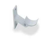 Suporte Corrimao Tubo Alumínio Branco Escada Parede KIT 2PCS