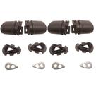 Suporte Coxim Do Pisca Traseiro Fz 15 Fz 25 R15 4 Pçs Suporte Coxim Do Pisca Traseiro Fz 15 Fz 25 R15 4 Pçs