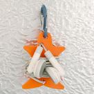 Suporte Curvyman Para Enrolar Fone De Ouvido Laranja Nite Ize