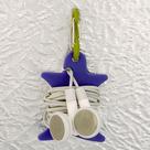Suporte Curvyman Para Enrolar Fone De Ouvido Roxo Nite Ize