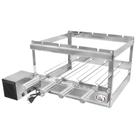 Suporte De 4 Espeto Inox Para Churrasqueira Pré Moldada