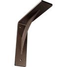 Suporte de aço Ekena Millwork Legacy 5x20x20cm Bronze martelado