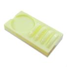 Suporte de acrílico para cílios e pedra jade
