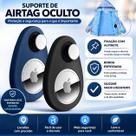 Suporte de Airtag para crianças oculto capa de silicone antiremoção com alfinetes