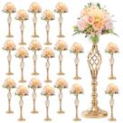 Suporte de arranjo de flores Hyuetrsa Metal Twist Vase Stand x20