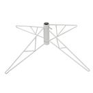 Suporte de árvore branca Vickerman de 28" para árvores de 2,5 a 2,9 m