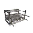 Suporte de Bancada para Churrasqueira 60x51,5 Gourmet Aço Inox Pantheon