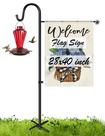 Suporte de bandeira de jardim XDW-GIFTS 152x102 cm Heavy Duty