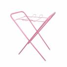 Suporte de banheira para bebe universal rosa