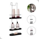 Suporte de Banheiro Porta Shampoo Sabonete Para Box Organizador Metaltru