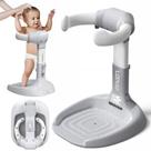 Suporte de banho para bebê ajustável e dobrável com base antiderrapante Suporte de banho para bebê ajustável e dobrável com base antiderrapante